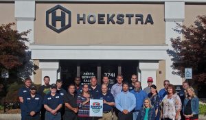 Hoekstra Team wins platinum award